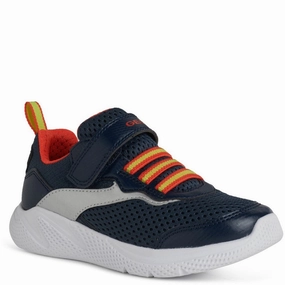 Geox Sprintye Trainers Kids Athletic Shoes,Toddler Sports Shoes,Youth Casual Shoes