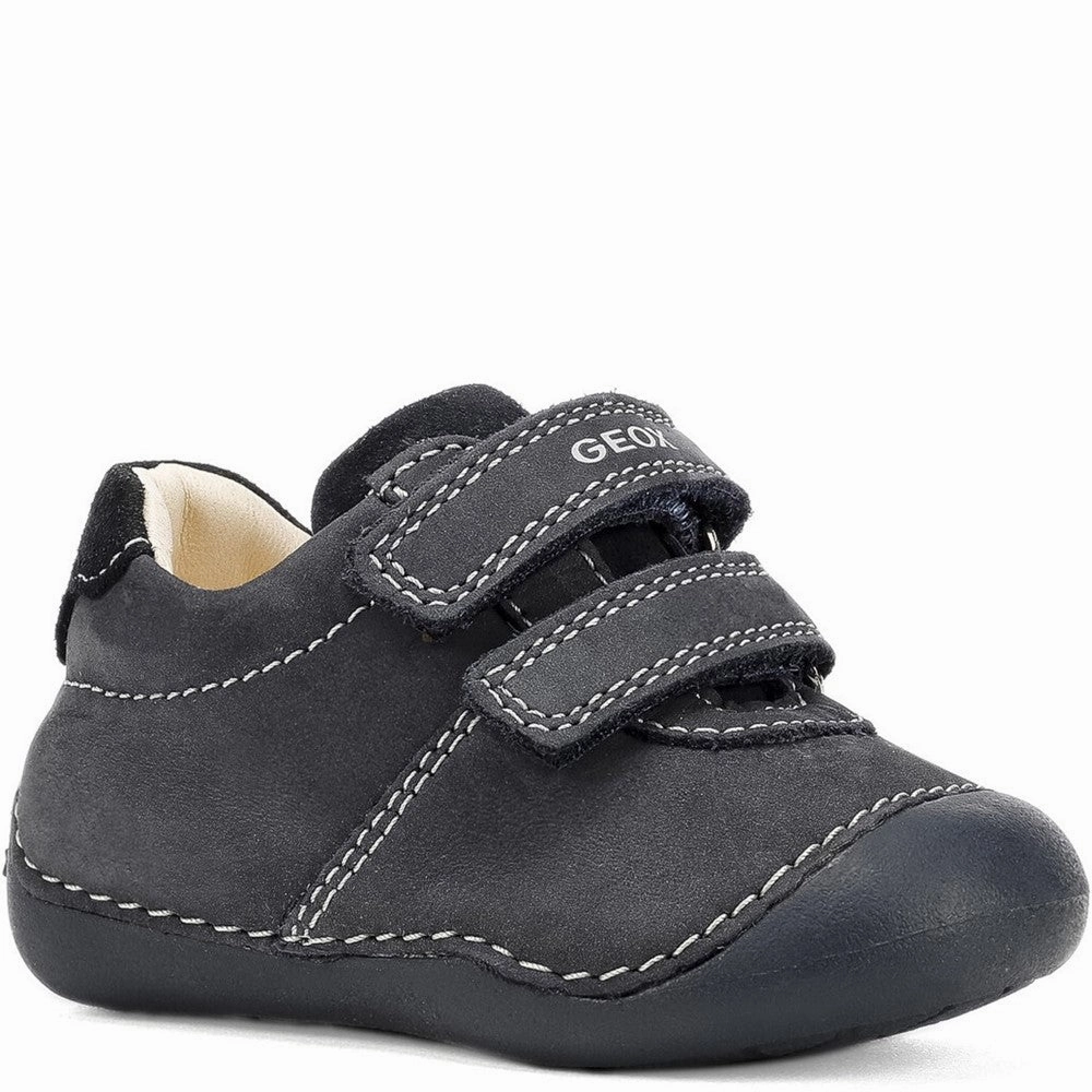 Geox Tutim Crawl Kids Athletic Shoes,Toddler Sports Shoes,Youth Casual Shoes