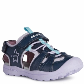 Geox Vaniett Sandals Kids Tennis Shoes,Toddler Athletic Shoes,Youth Casual Shoes