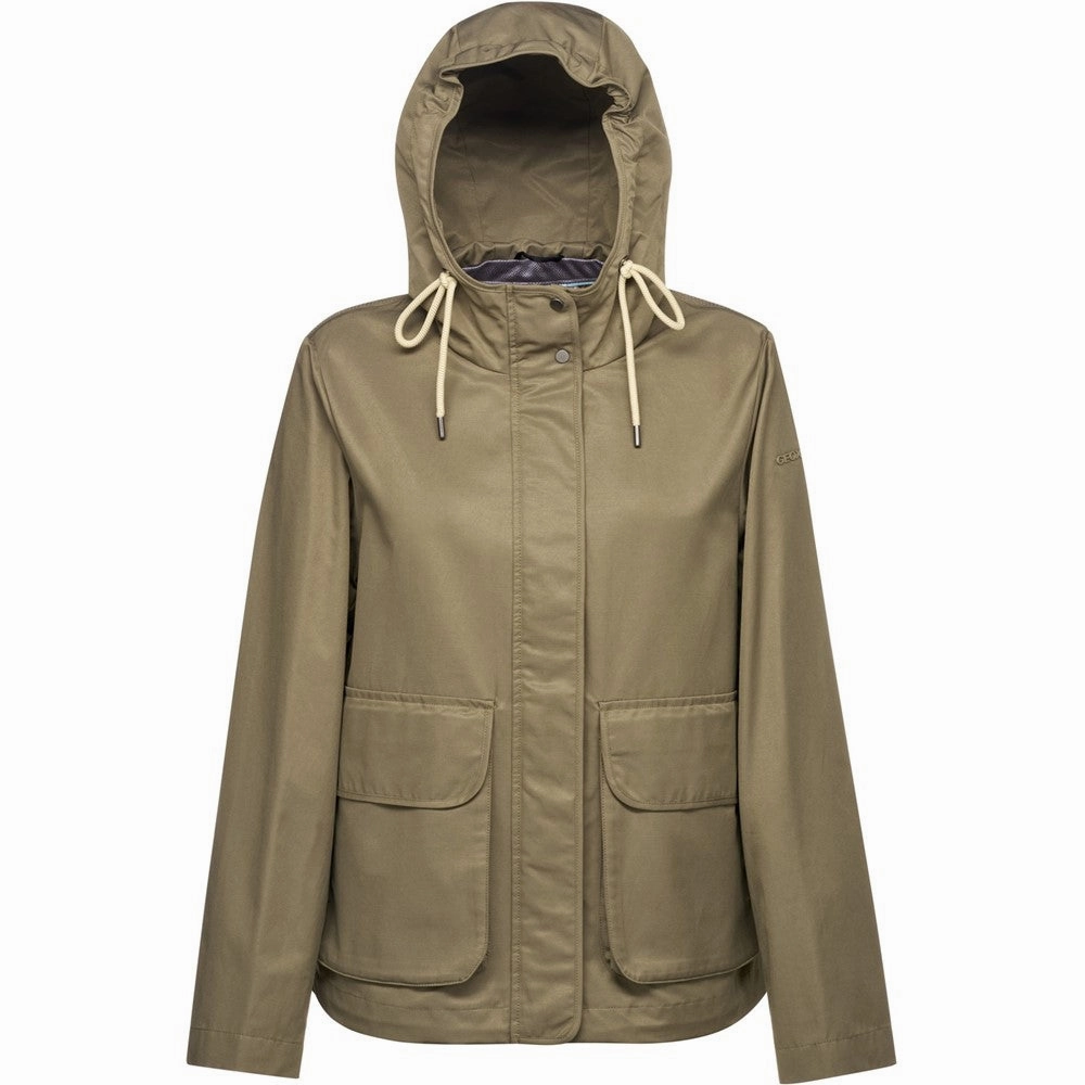 Geox W Ilde Parka Jacket Women's Sneakers Casual Walking Shoes