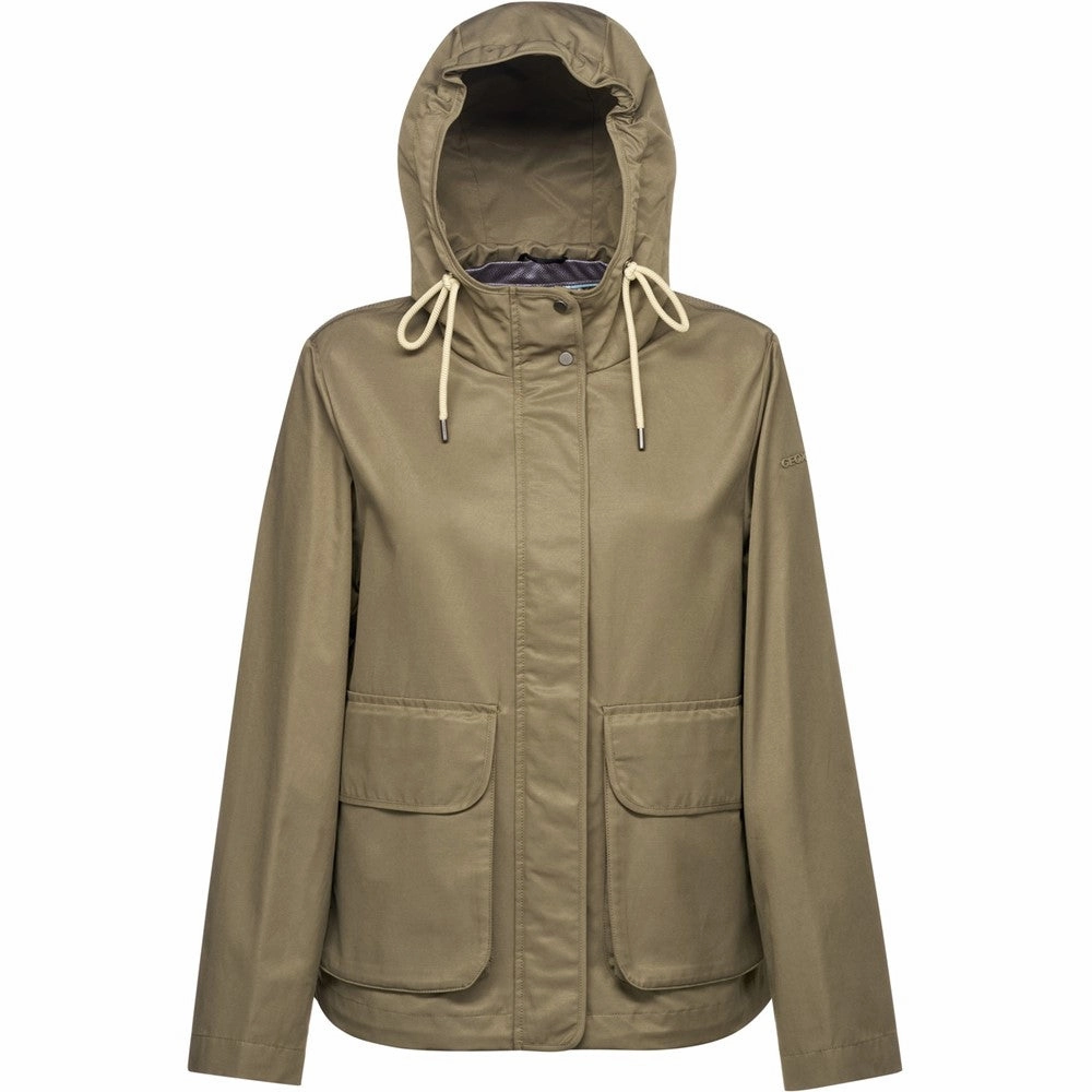 Geox W Ilde Parka Jacket Women's Sneakers Casual Walking Shoes