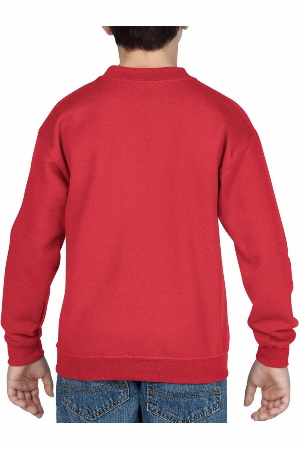 Gildan Childrens Big Boys Heavy Blend Crewneck Sweatshirt Boys Half Zip Pullover