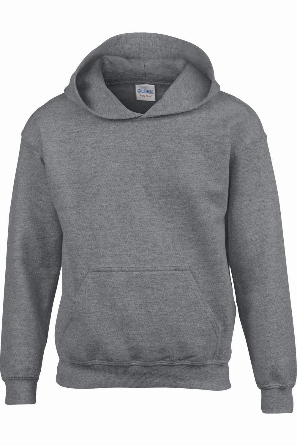 Gildan Heavy Blend Childrens Unisex Hooded Sweatshirt Top/Hoodie Boys Waterproof Parka