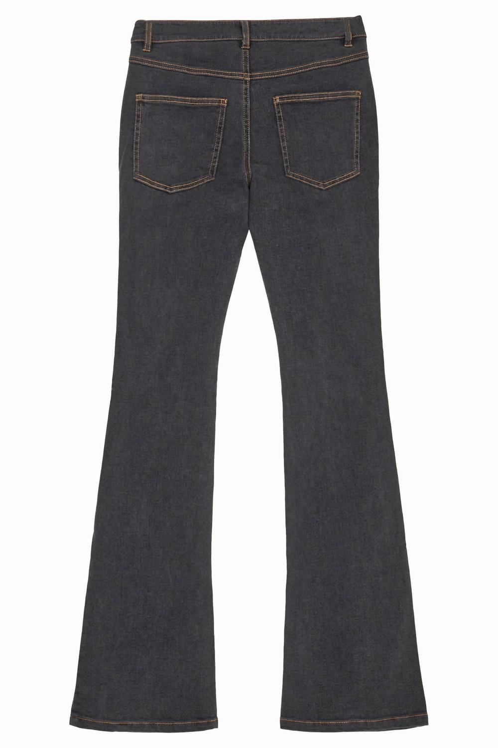 Girl's Bennett Flare Jeans In Black Girls Ripped Skinny Jeans
