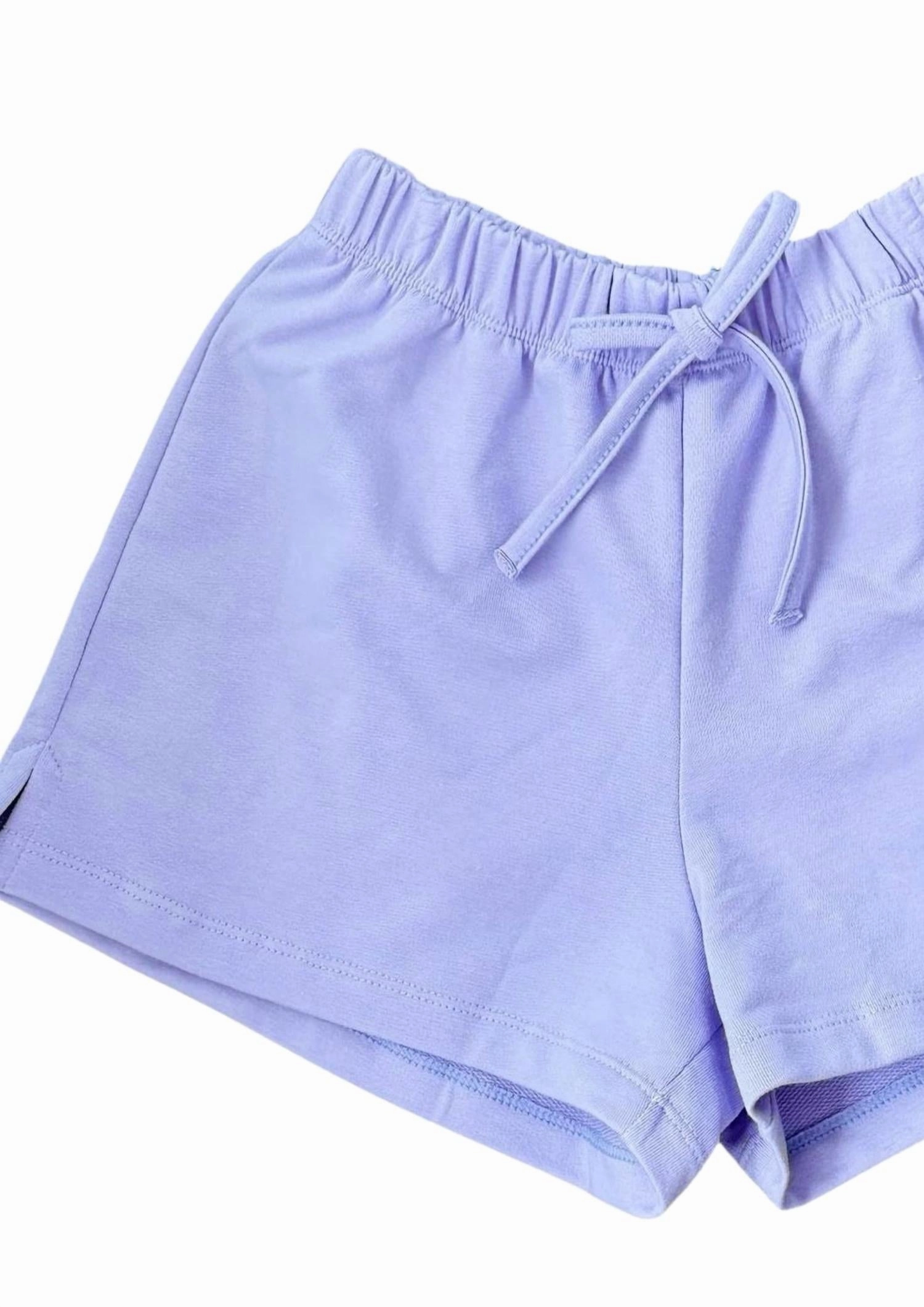 Girl's Chelsea Short In Sweet Purple Girls Scallop Hem Shorts