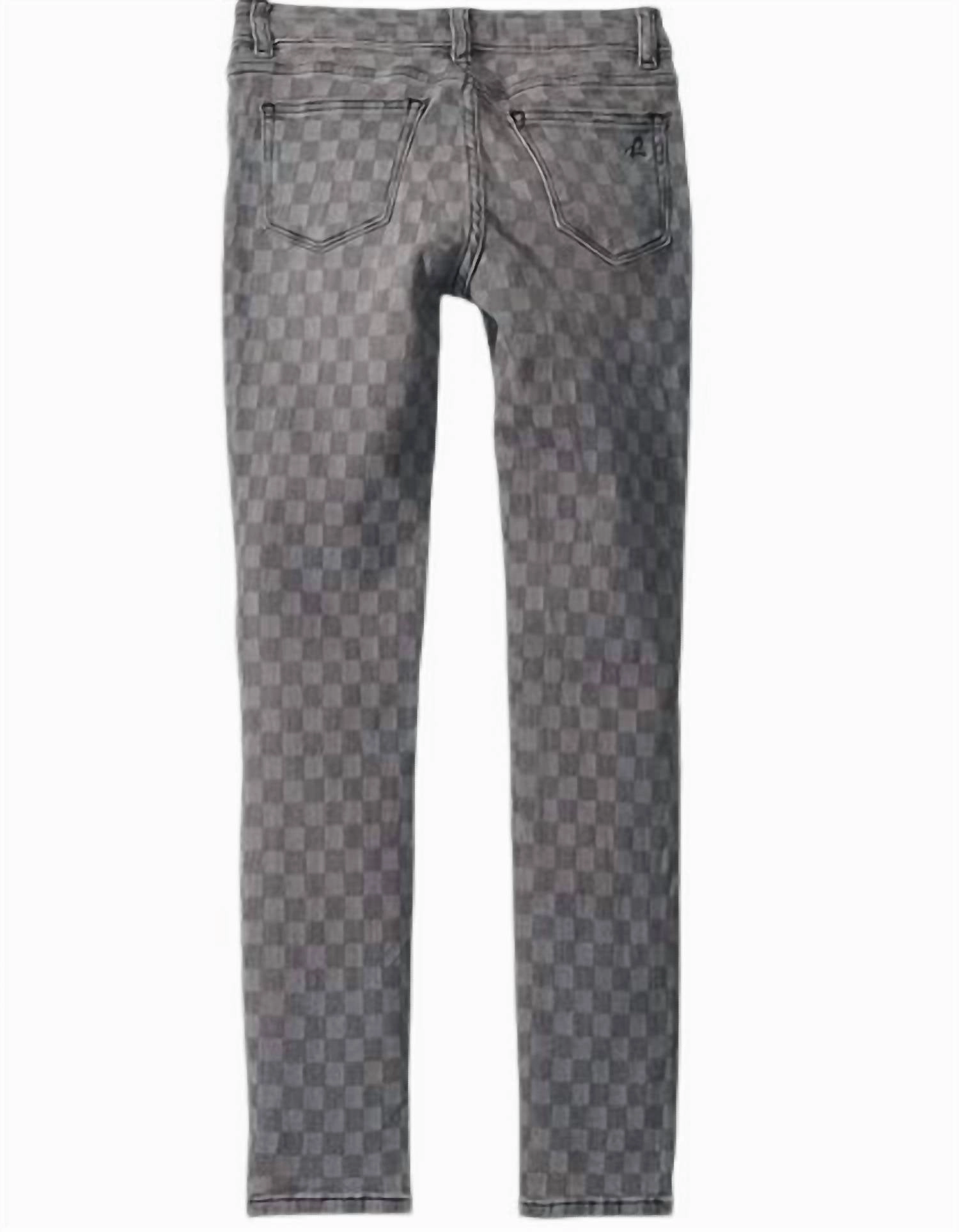 Girl's Chloe Jeans In Checkmate Girls Ripped Skinny Jeans