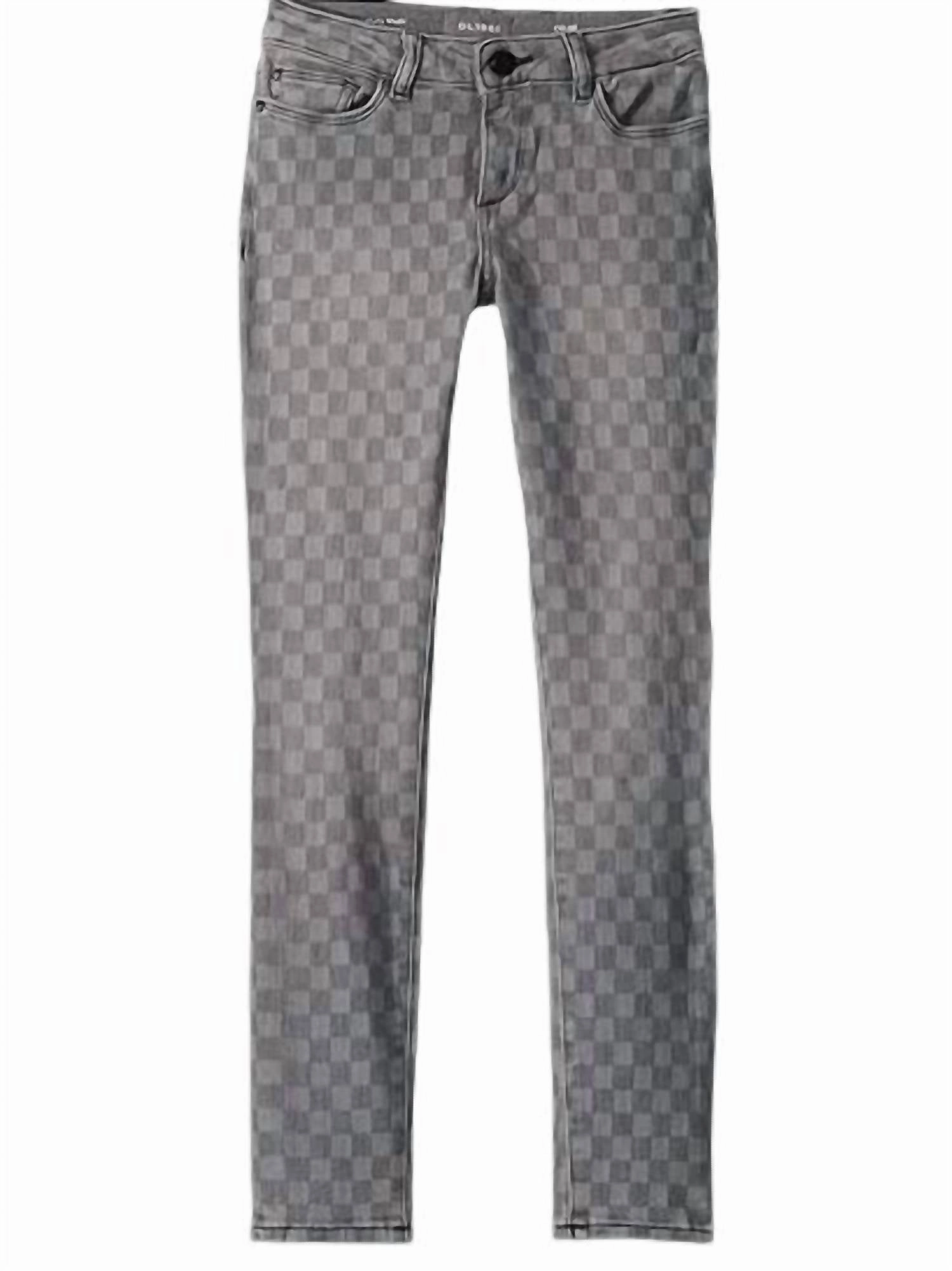 Girl's Chloe Jeans In Checkmate girls bootcut jeans, stretch denim girls