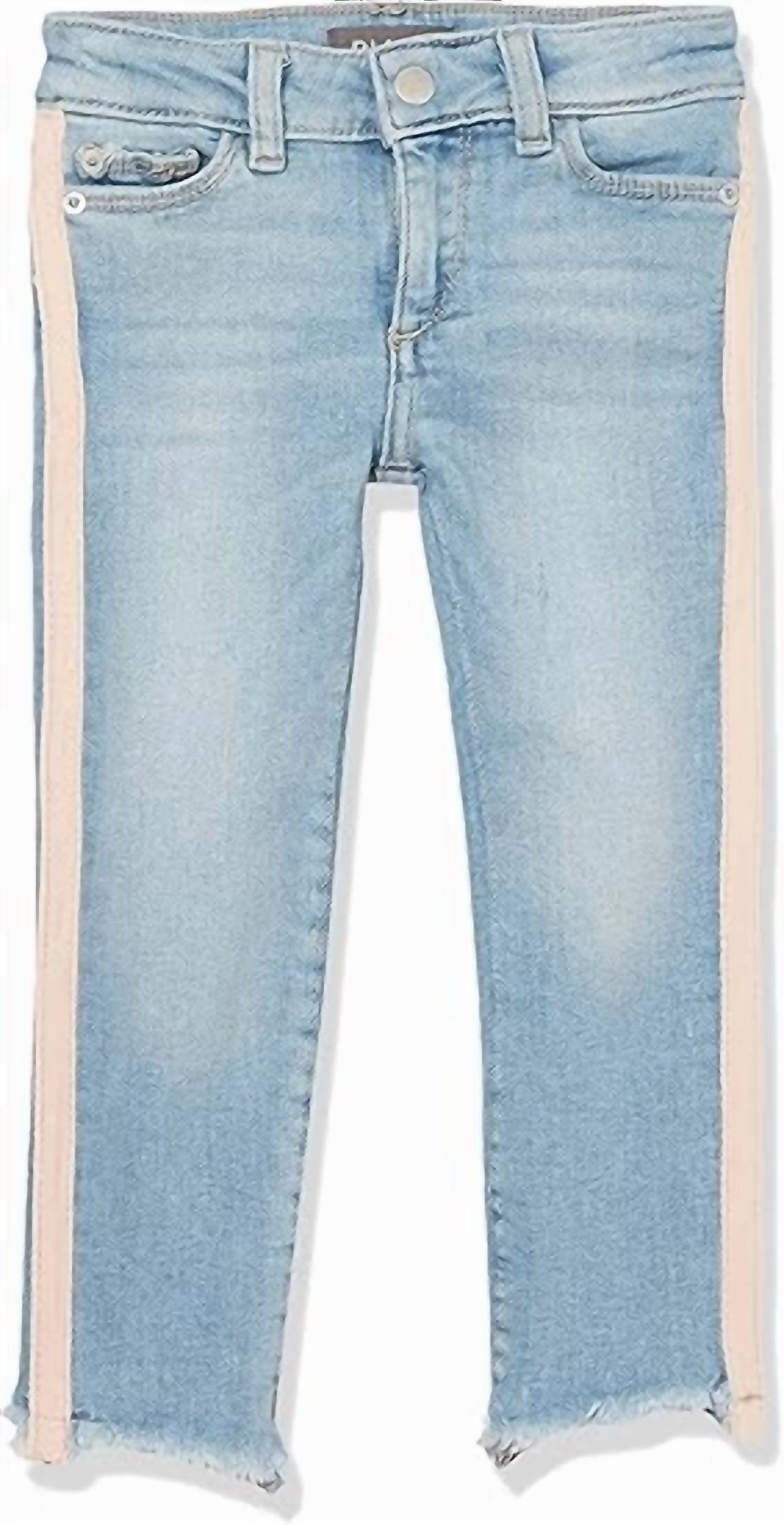 Girl's Chloe Jeans In Marina Stripe girls bootcut jeans, stretch denim girls