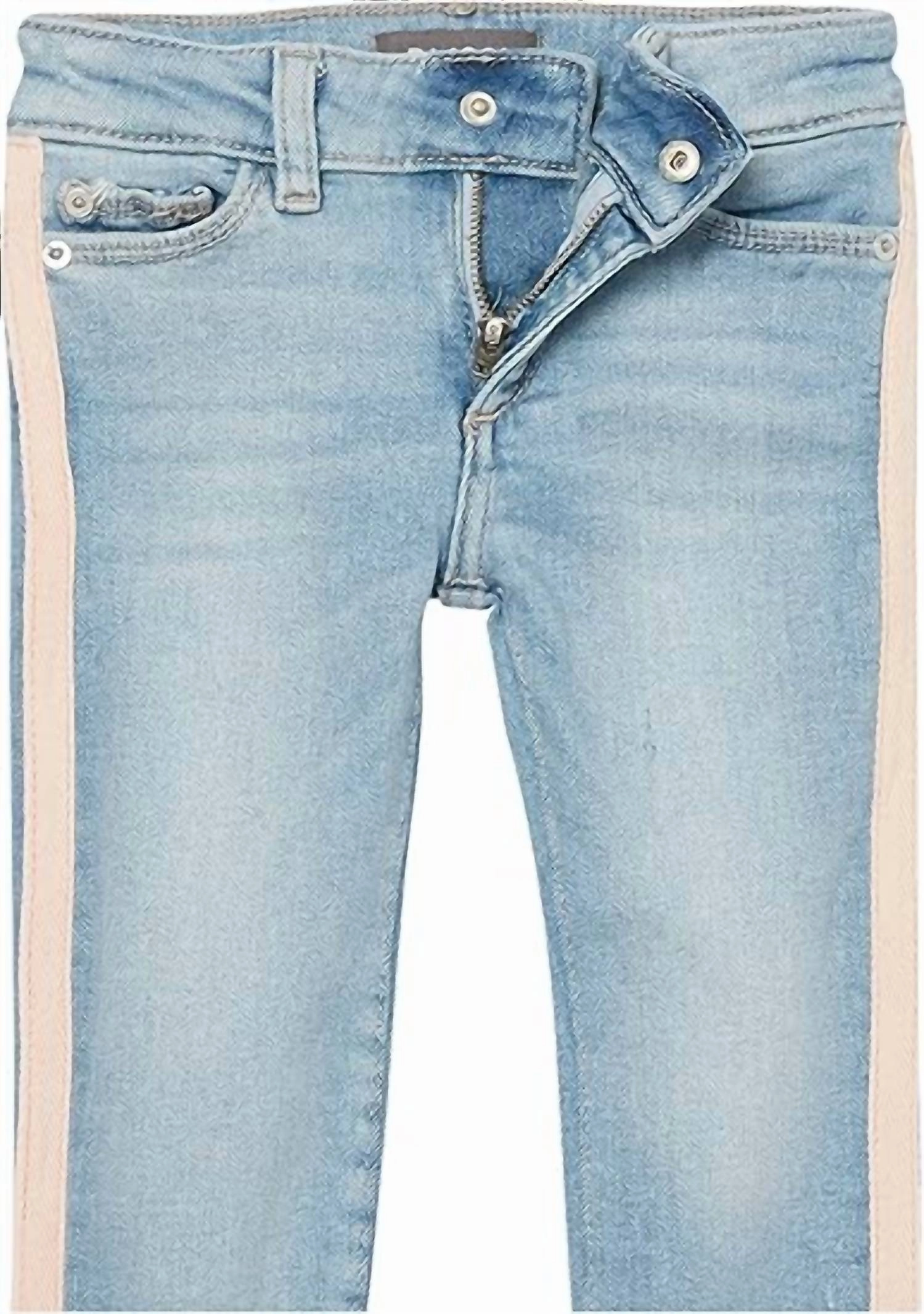 Girl's Chloe Jeans In Marina Stripe Girls Ripped Skinny Jeans
