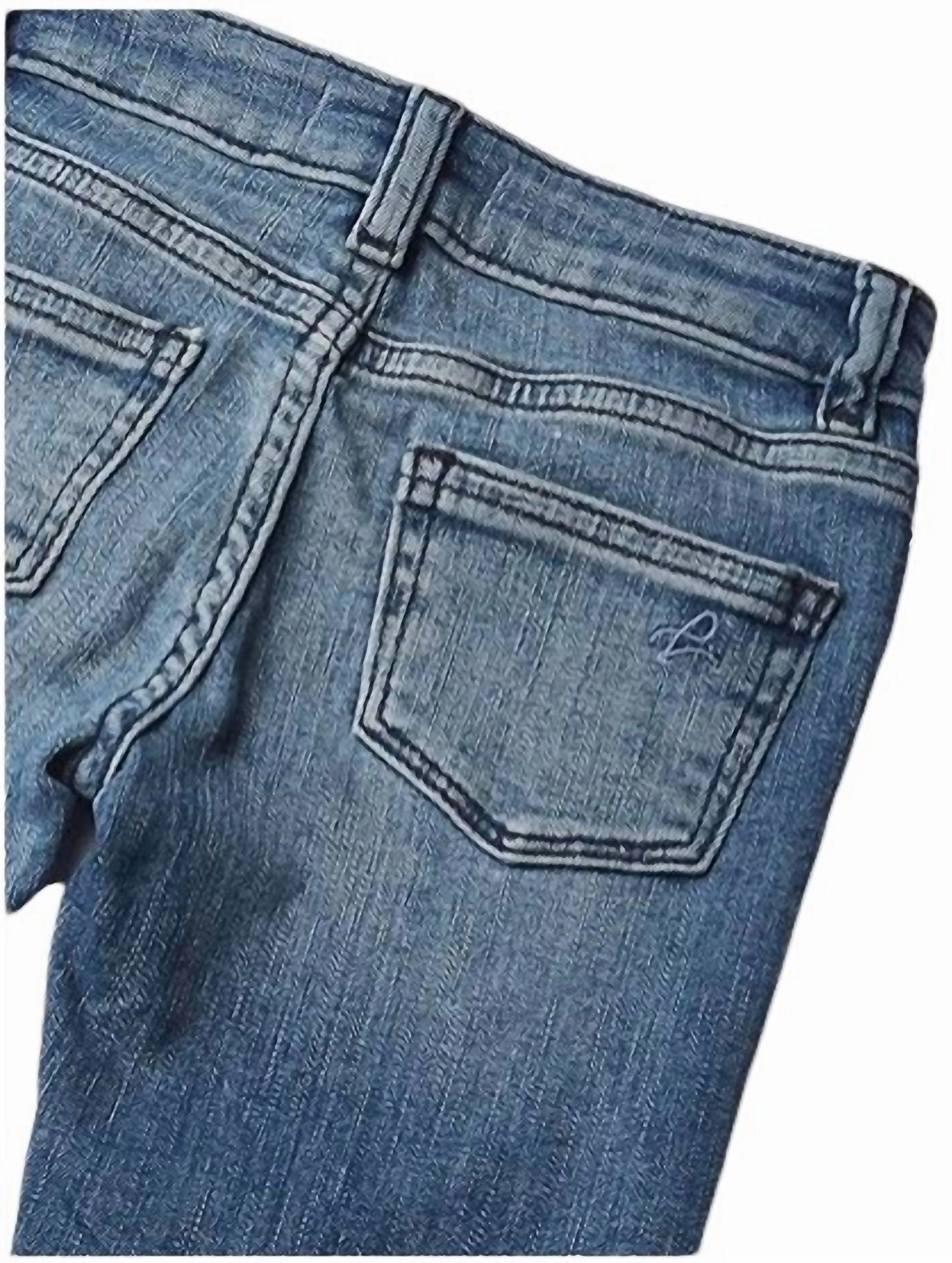 Girl's Chloe Jeans In Thunder Stripe Girls Ripped Skinny Jeans
