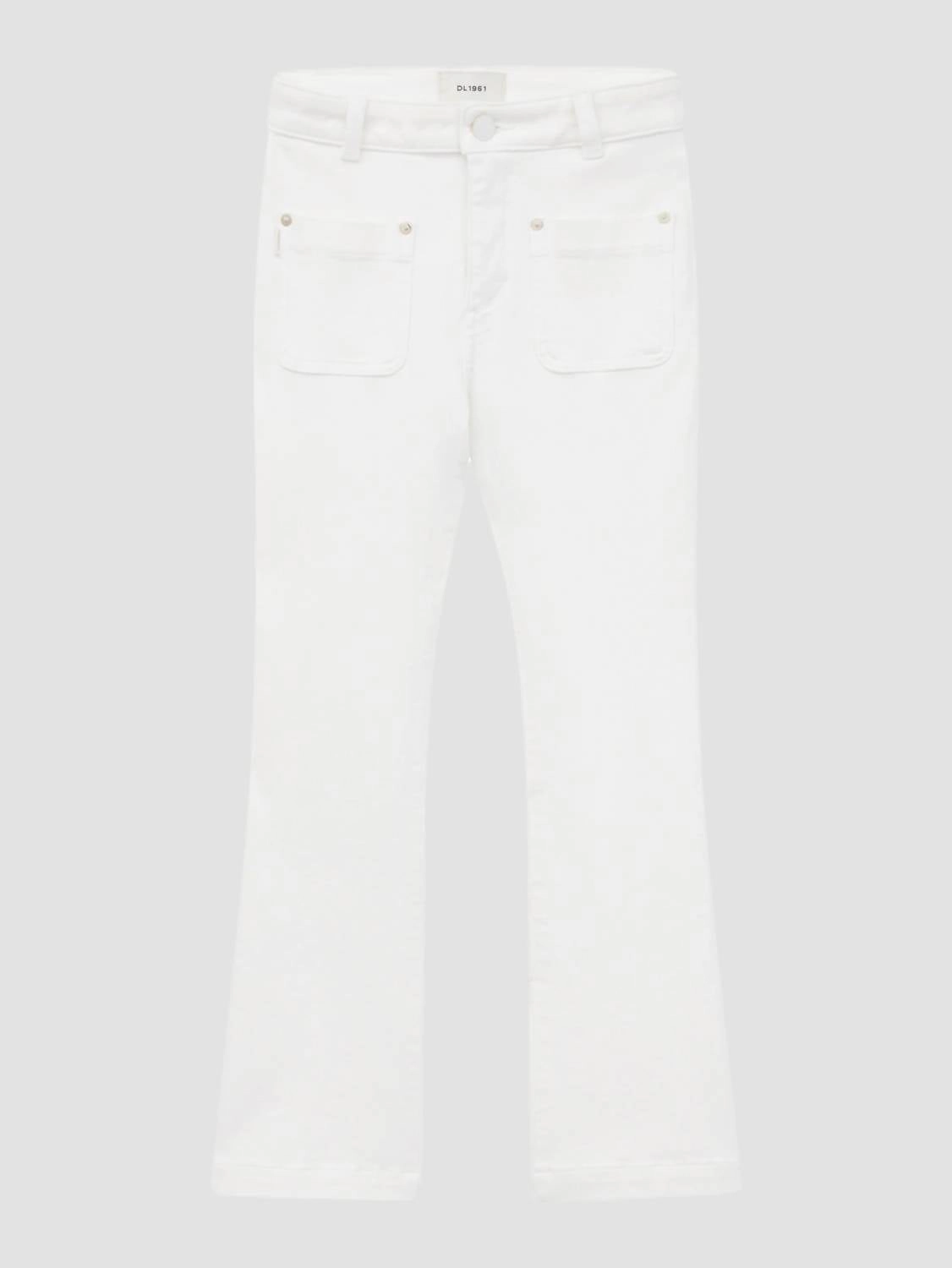 Girl's Claire Bootcut High Rise Jean In White Girls Ripped Skinny Jeans