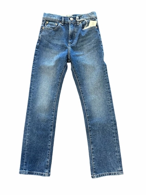 Girl's Emie Straight High Rise Jean In Medium Wash girls bootcut jeans, stretch denim girls
