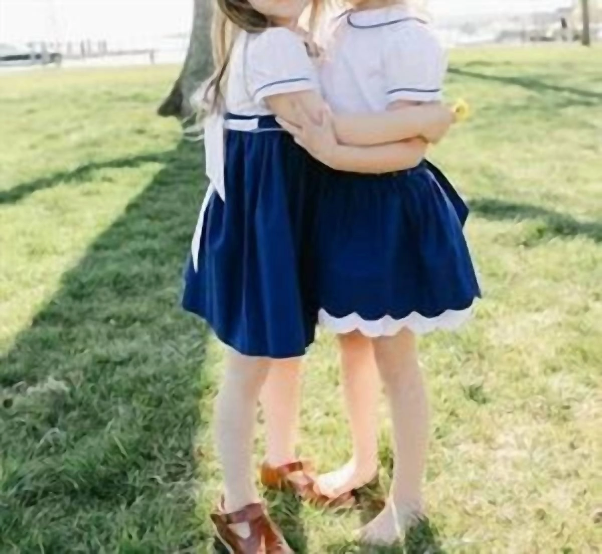Girl's Francois Dotted Shirt In White Girls Tunic Top