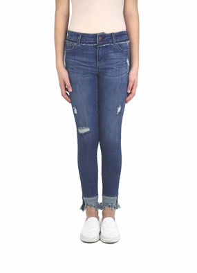 Girl's High Rise Skinny Jeans In Nina girls bootcut jeans, stretch denim girls