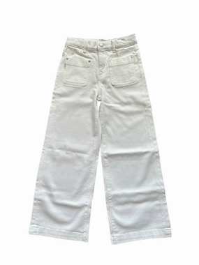 Girl's Lily Wide Leg High Rise Jean In White girls bootcut jeans, stretch denim girls