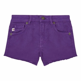 Girl's Praslin Shorts In Iris/purple girls bermuda shorts, bike shorts girls
