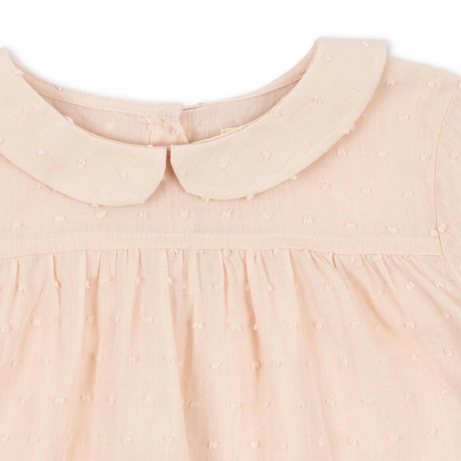 Girl's Priya Blouse In Blush Girls Tunic Top