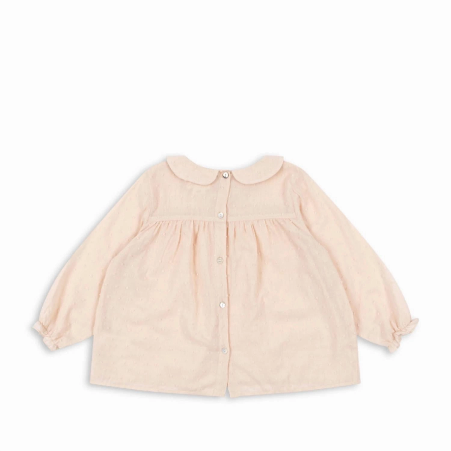 Girl's Priya Blouse In Blush Girls Tunic Top