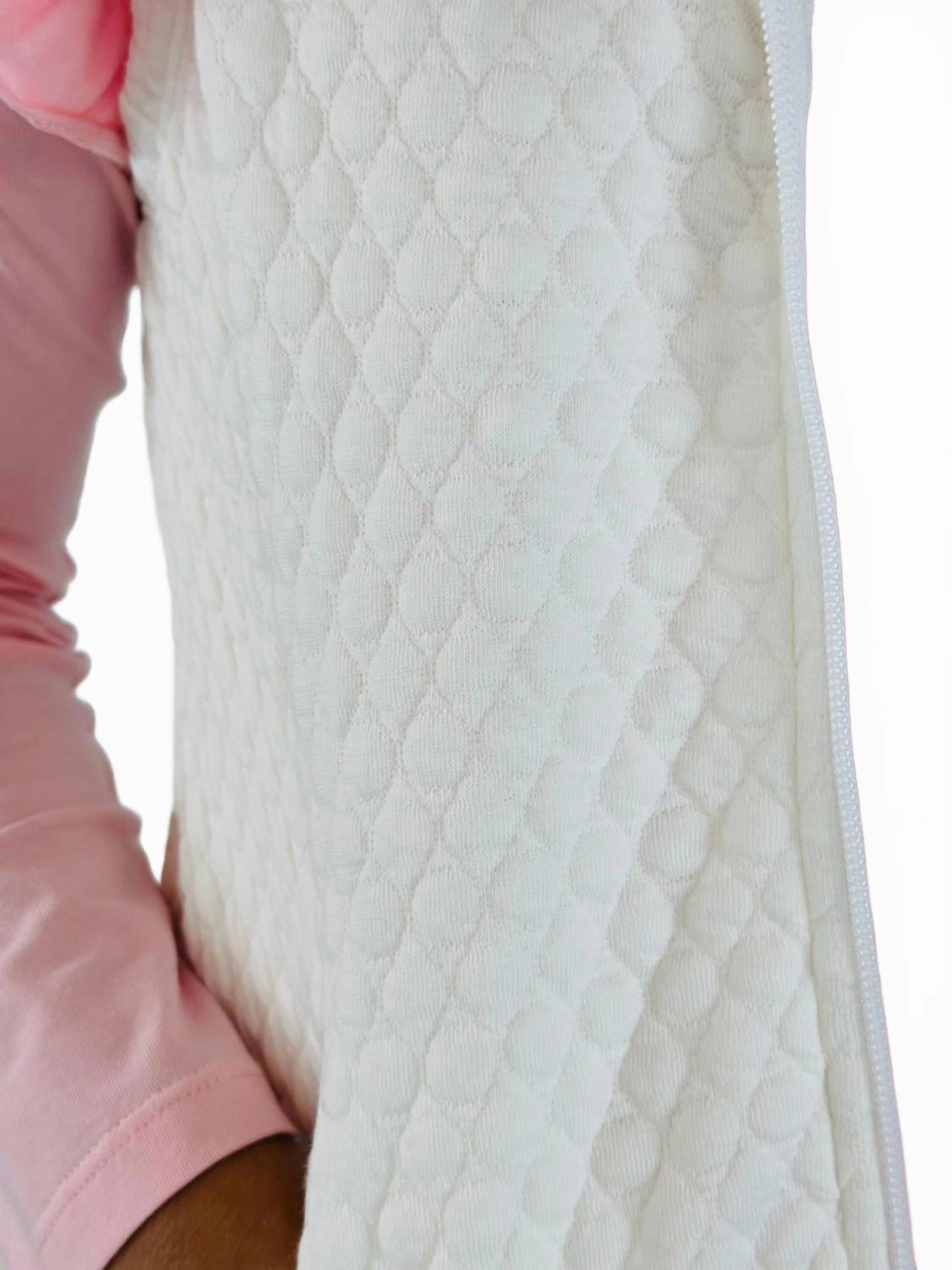Girl's Quilted Virginia Vest In Worthington White Girls Sherpa Coat