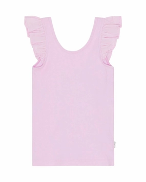 Girl's Ranja Top In Alpine Glow ruffle tops girls, long sleeve tees girls