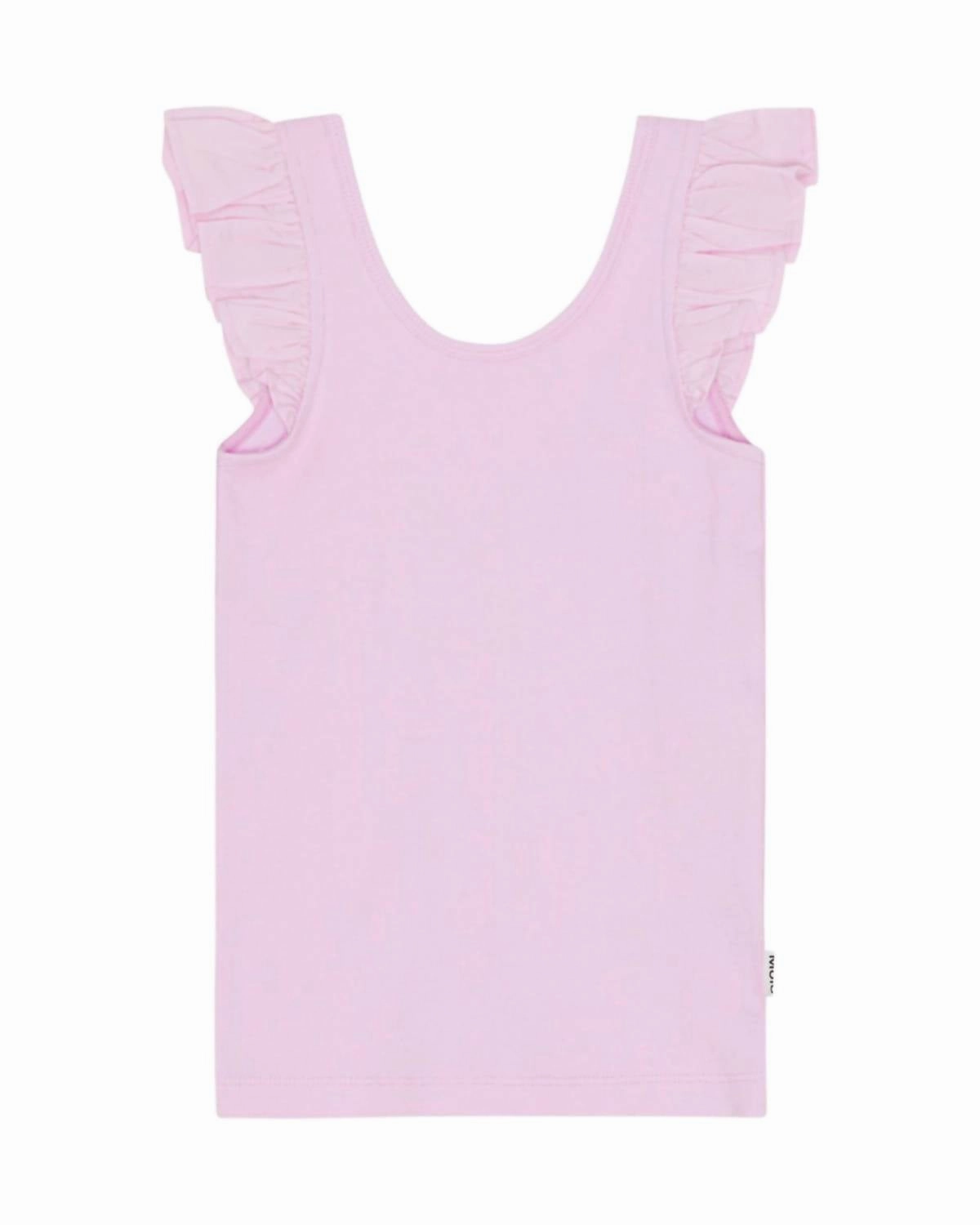 Girl's Ranja Top In Alpine Glow ruffle tops girls, long sleeve tees girls