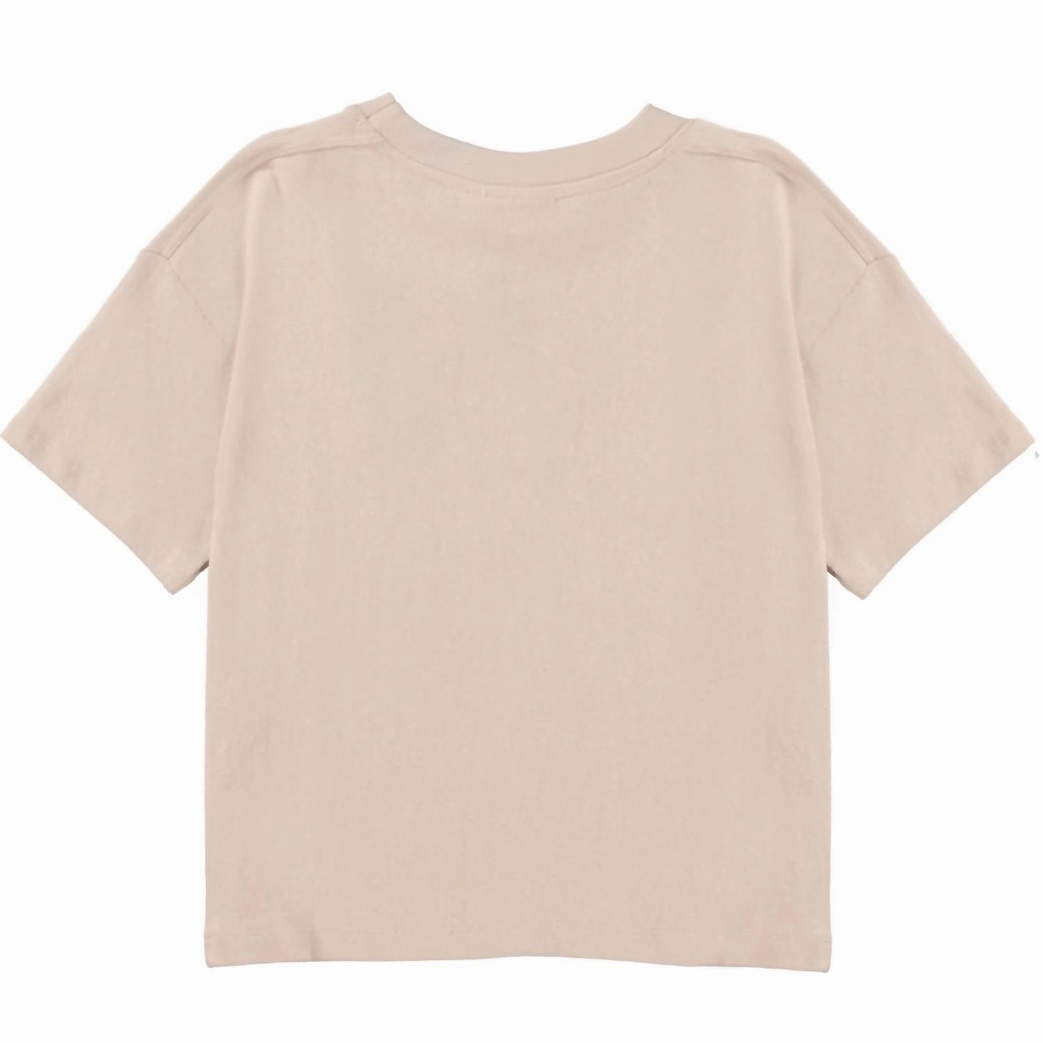 Girl's Renata T-Shirt In Powder Pink Girls Tunic Top