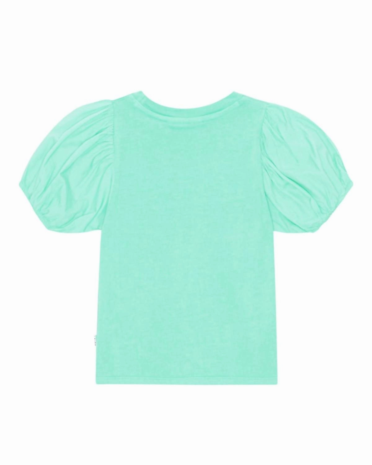 Girl's Ritta Shirt In Cool Mint Girls Tunic Top