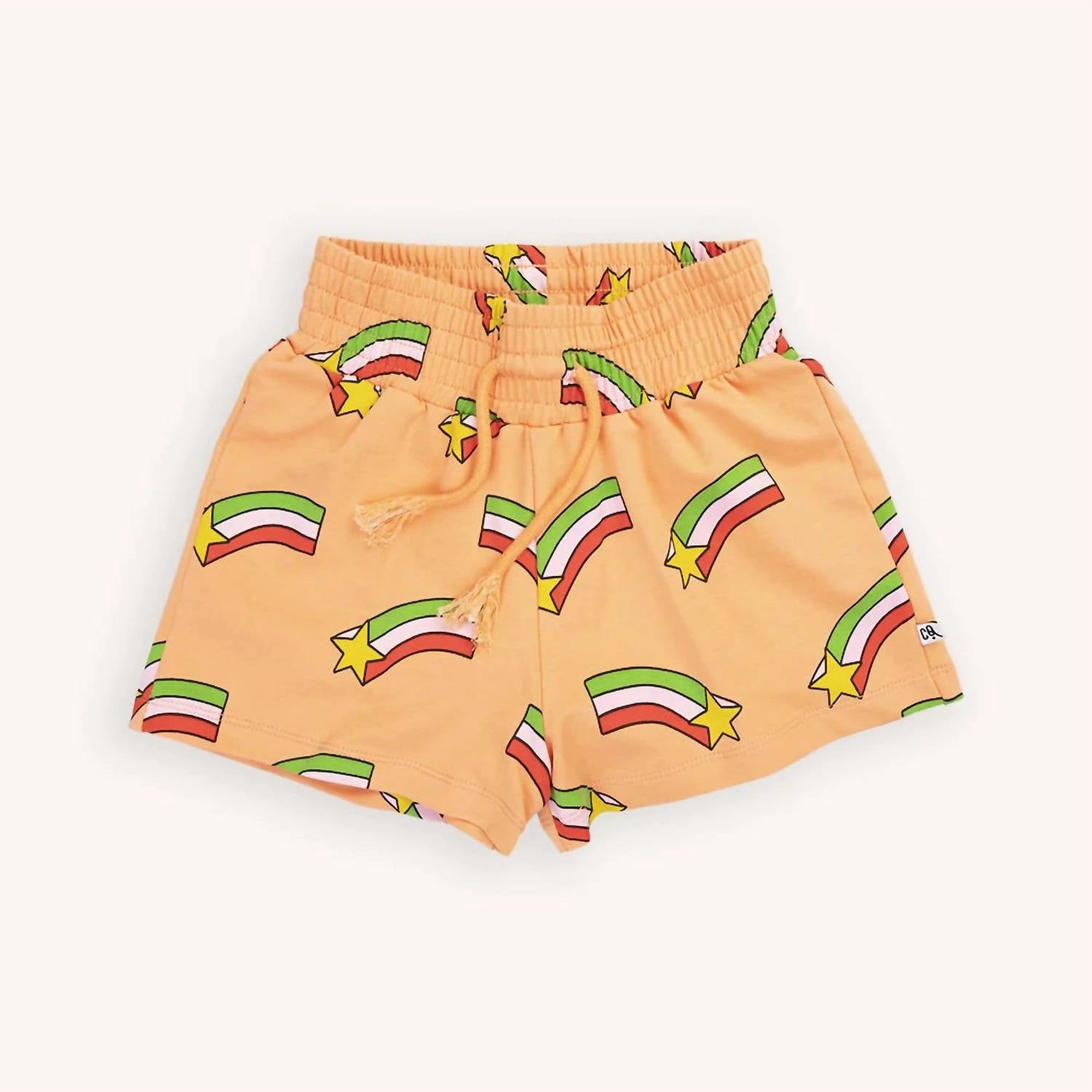 Girl's Sweat Shorts In Peach girls bermuda shorts, bike shorts girls
