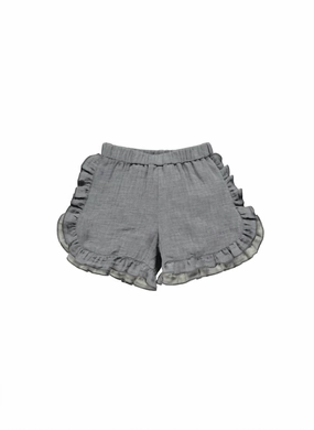 Girls - Cecily Shorts In Grey girls bermuda shorts, bike shorts girls