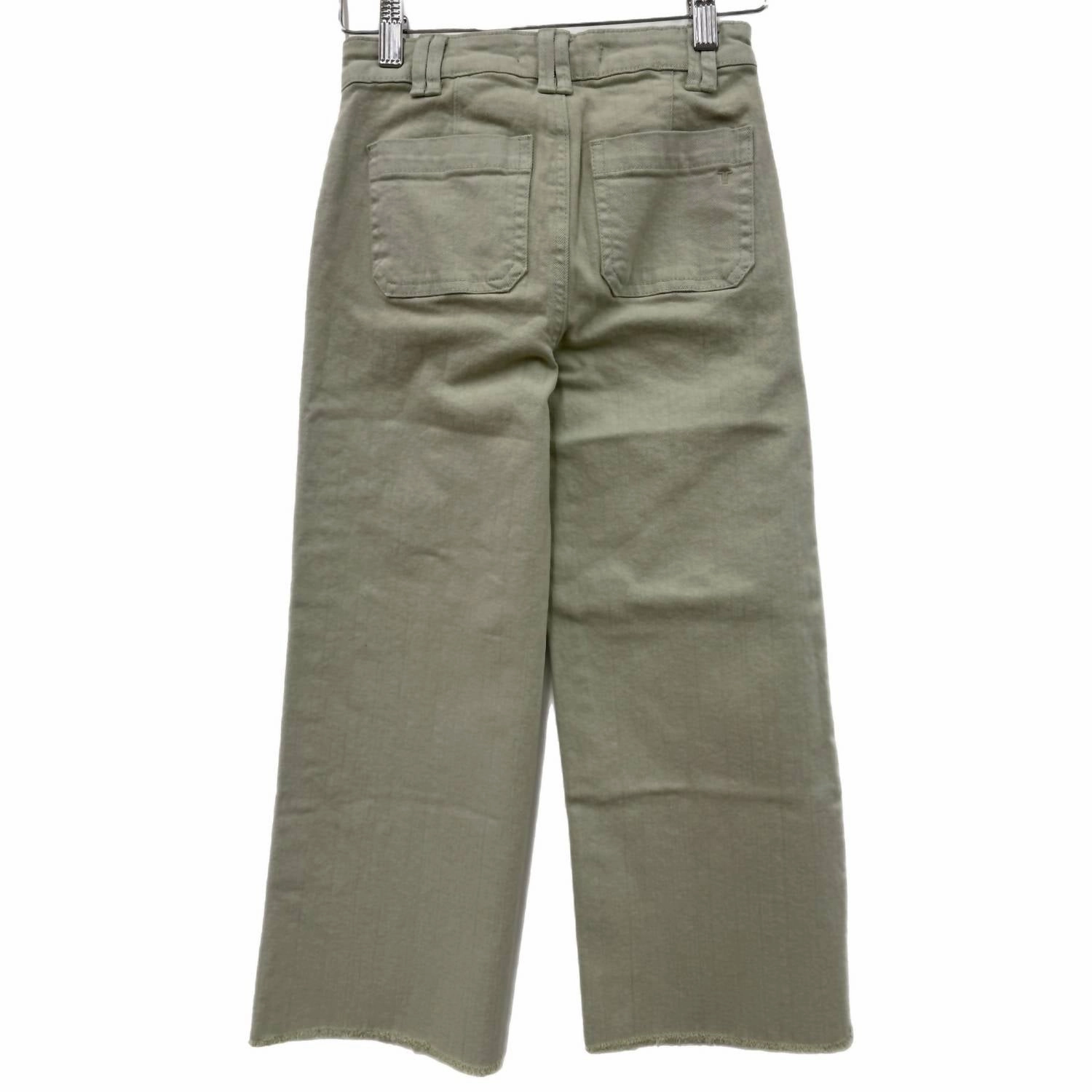 Girls' High Rise Pants In Sage Girls Ripped Skinny Jeans