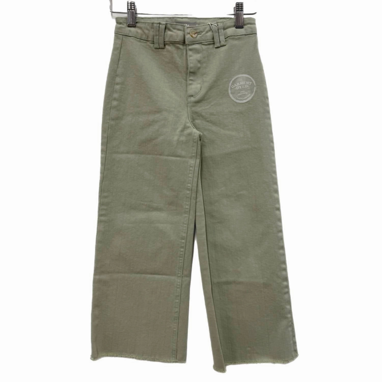 Girls' High Rise Pants In Sage girls bootcut jeans, stretch denim girls