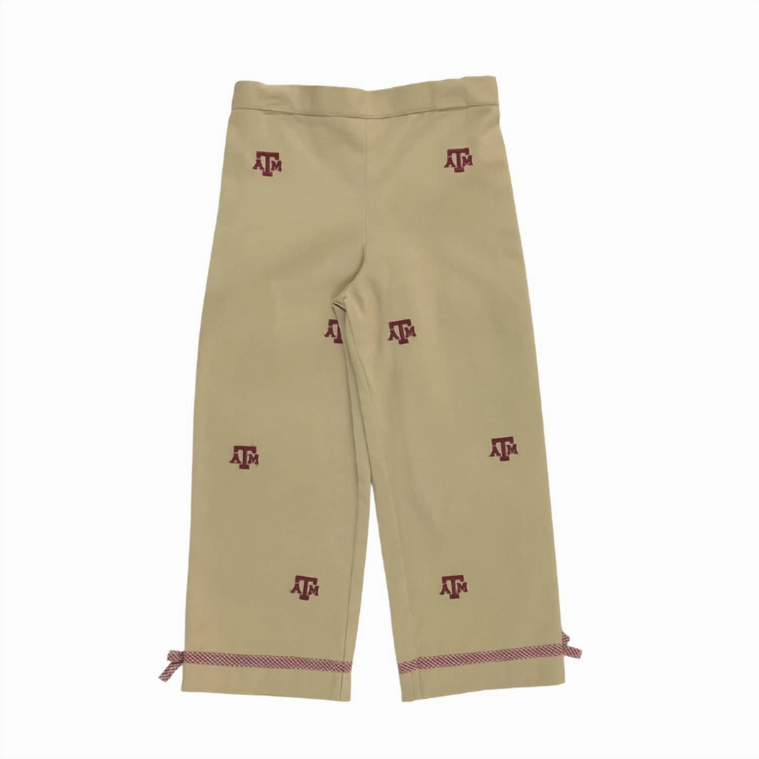 Girls' Texas A&m University Collegiate Pants In Beige girls bermuda shorts, bike shorts girls