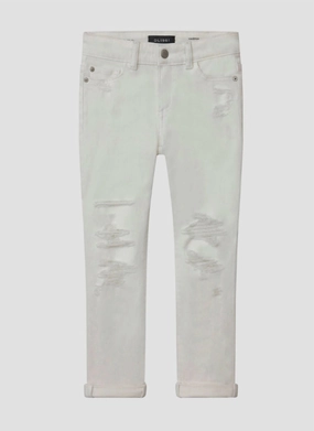 Girls Denim Harper Boyfriend Jeans In White girls bootcut jeans, stretch denim girls