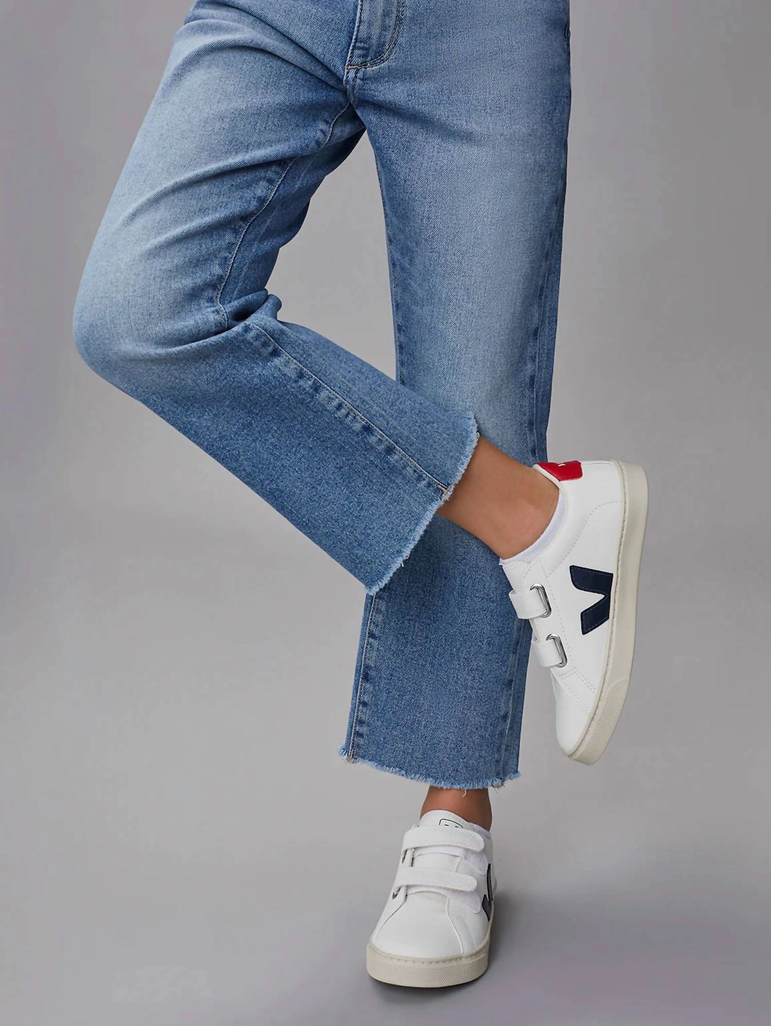 Girls Emie Straight Leg Jean In Glacier Girls Ripped Skinny Jeans
