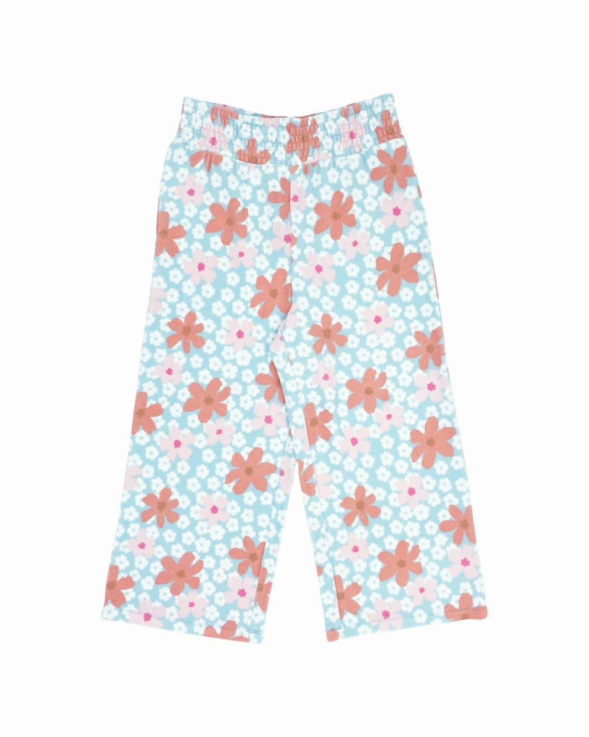 Girls Forever Hacci Pants In Blue girls bermuda shorts, bike shorts girls