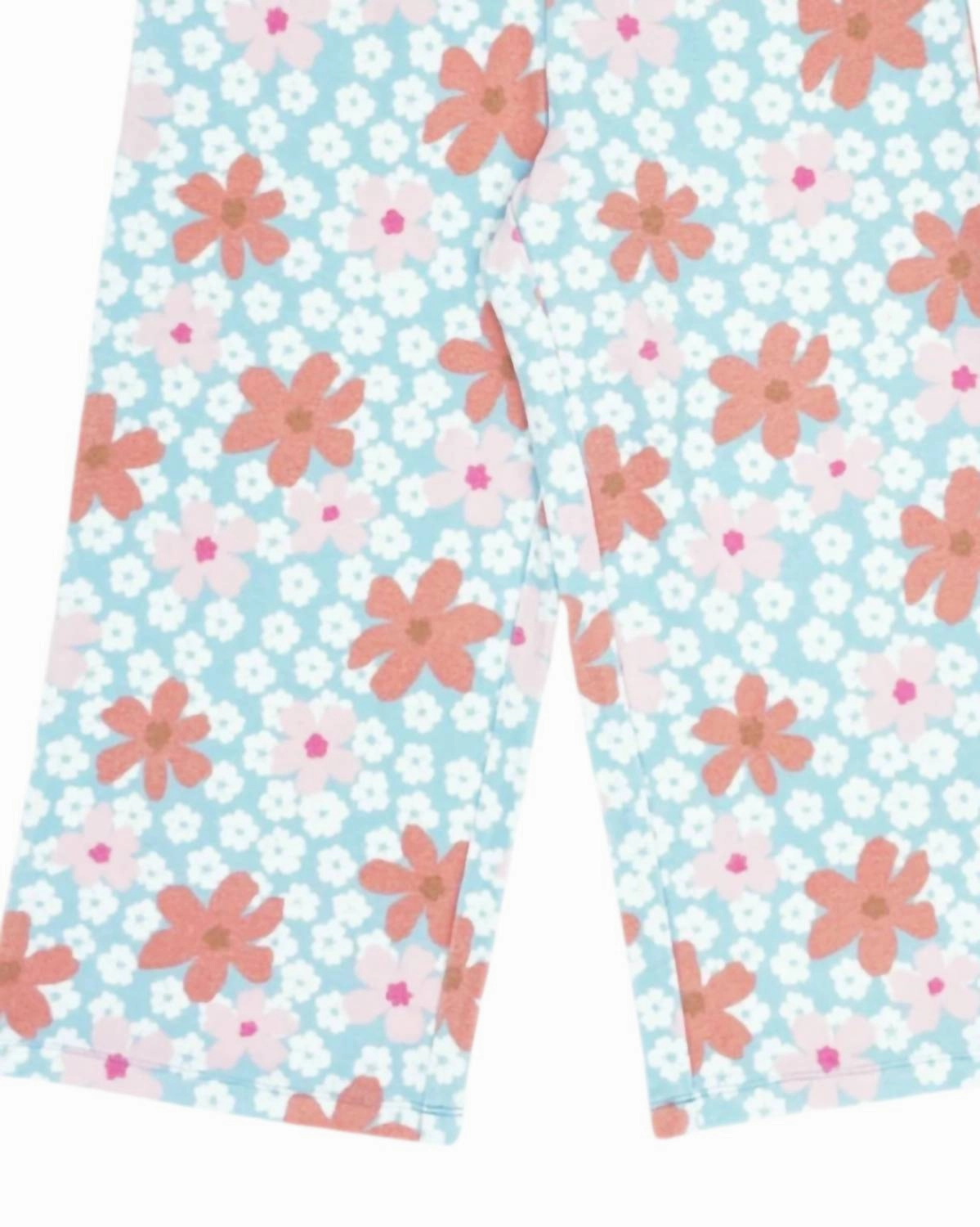 Girls Forever Hacci Pants In Blue Girls Scallop Hem Shorts