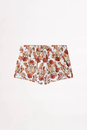 Girls Papillon Swim Shorts In Red girls bermuda shorts, bike shorts girls