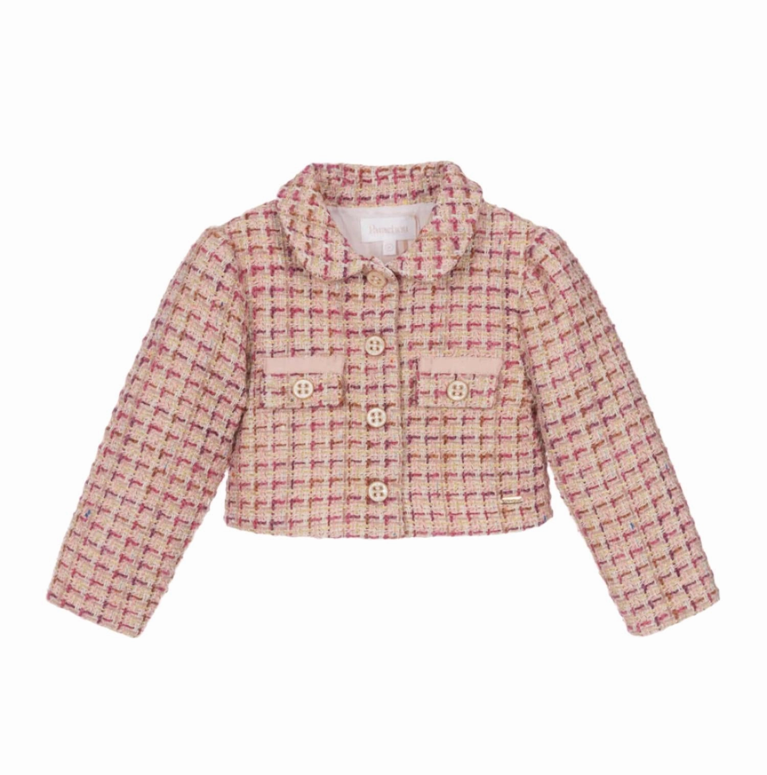 Girls Woven Coat Jacket In Pink girls trench coats, waterproof jackets girls