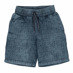 Givenchy Boys 4G-Print Denim Shorts boys athletic shorts, cargo shorts boys