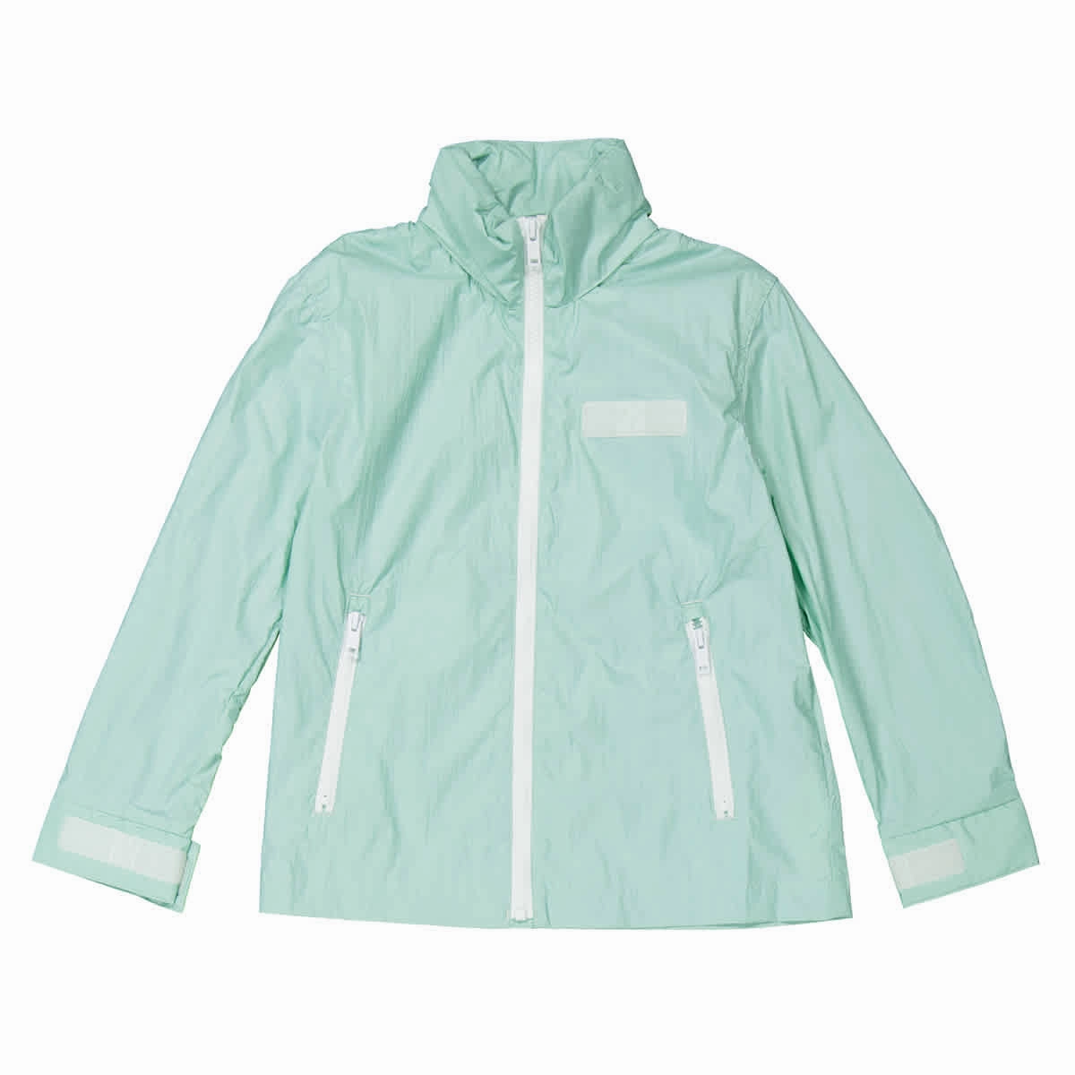 Givenchy Kids Logo-Print Hooded Windbreaker Jacket girls trench coats, waterproof jackets girls