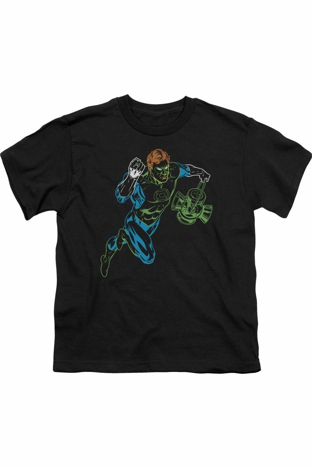 Gl Neon Lantern Short Sleeve Youth Tee / T-Shirt graphic tees for boys, polo shirts boys