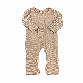 Gray Label Boys Rust Stripe Long Sleeve Outfit 2-piece outfit boys, toddler matching sets