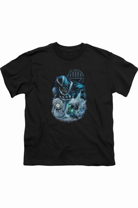 Green Lantern Blackhand Short Sleeve Juvenile Tee / T-Shirt graphic tees for boys, polo shirts boys