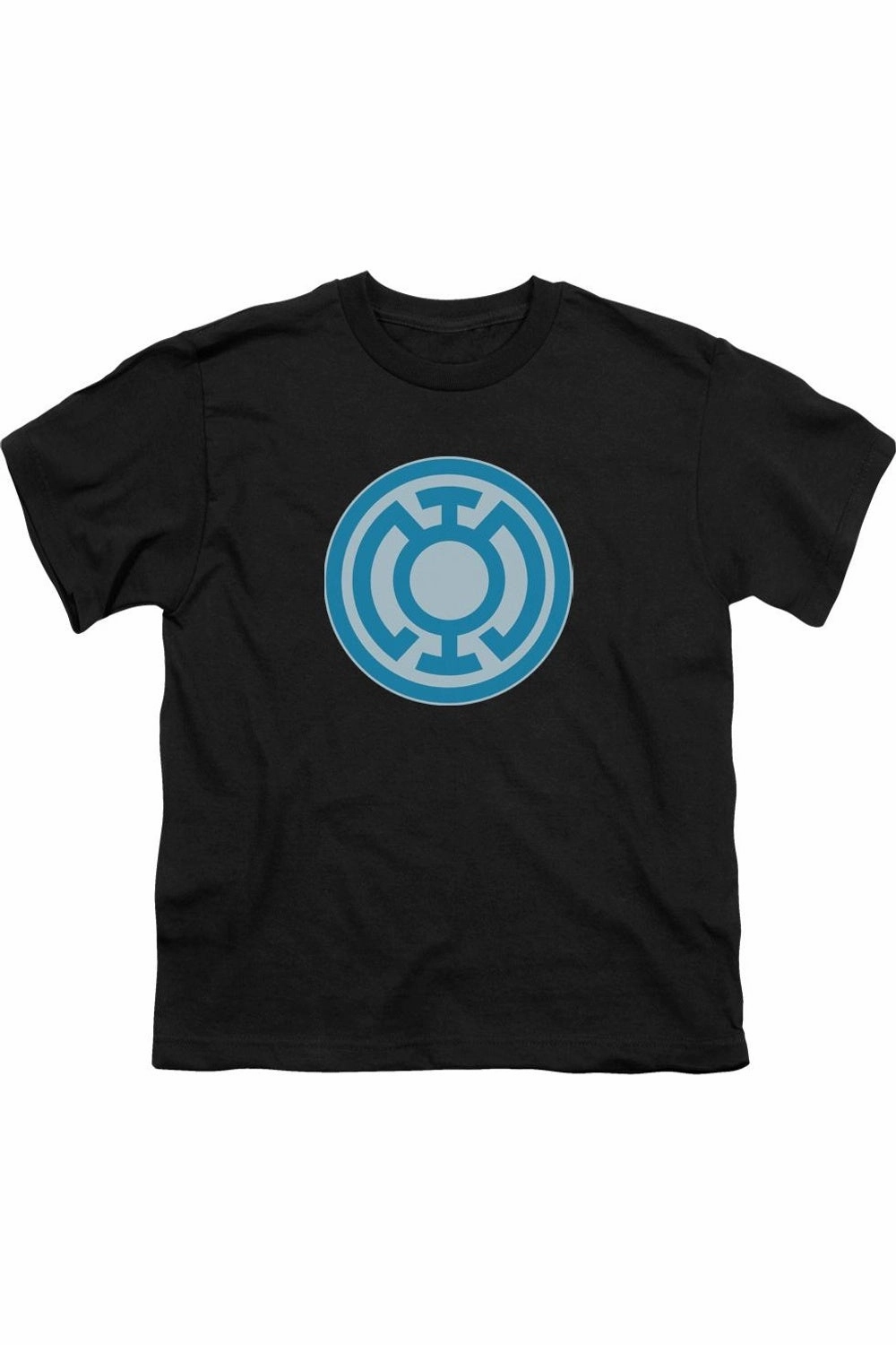 Green Lantern Blue Symbol Short Sleeve Youth Tee / T-Shirt graphic tees for boys, polo shirts boys
