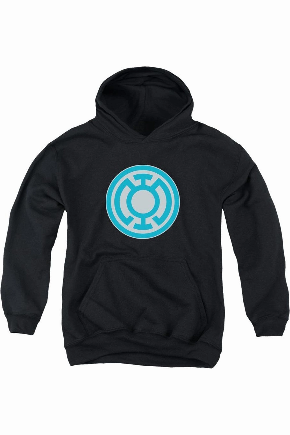 Green Lantern Blue Symbol Youth Pull Over Hoodie / Hooded Sweatshirt graphic tees for boys, polo shirts boys