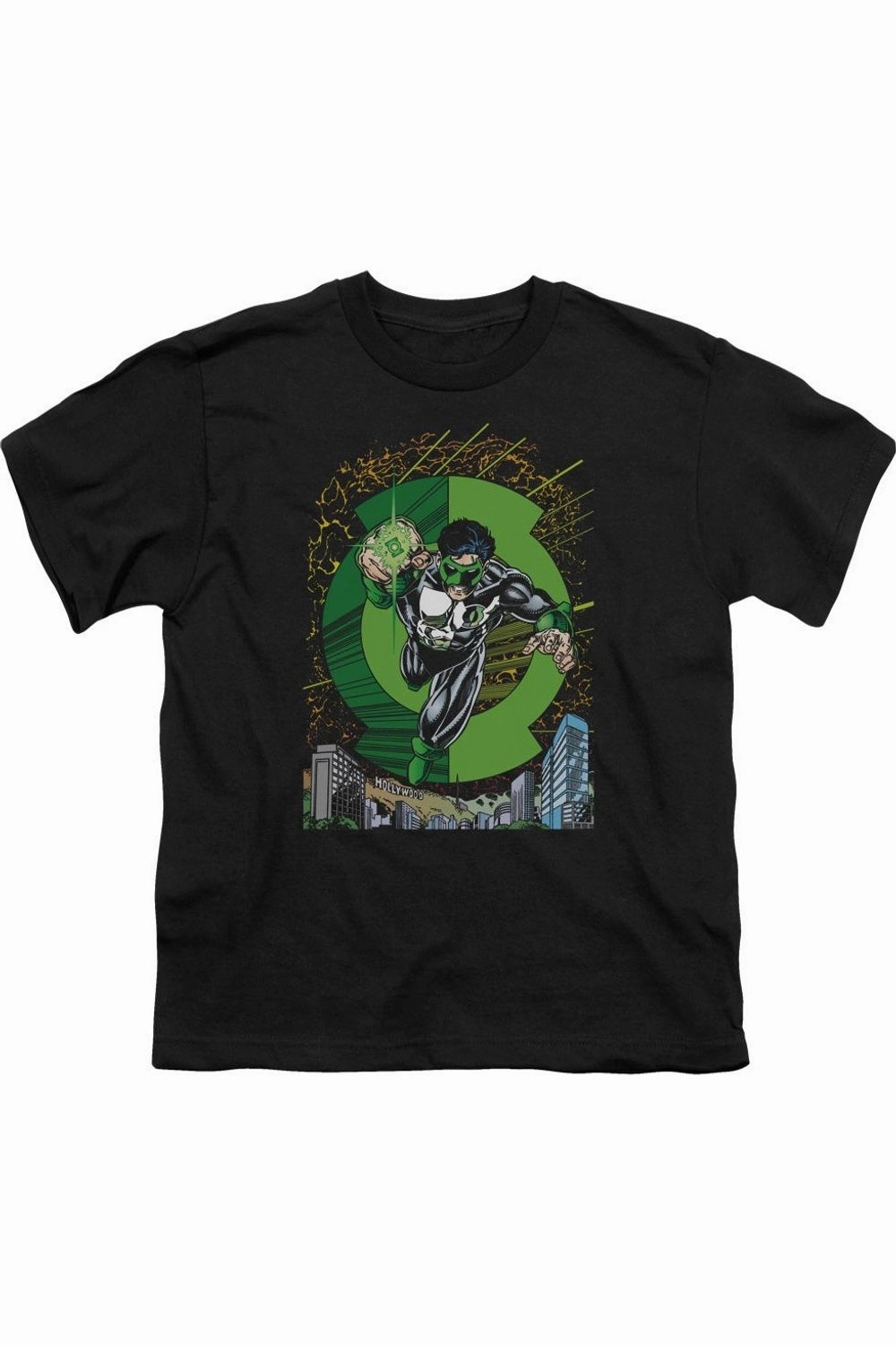 Green Lantern Gl #51 Cover Short Sleeve Youth Tee / T-Shirt graphic tees for boys, polo shirts boys