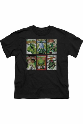 Green Lantern Gl Covers Short Sleeve Youth Tee / T-Shirt graphic tees for boys, polo shirts boys