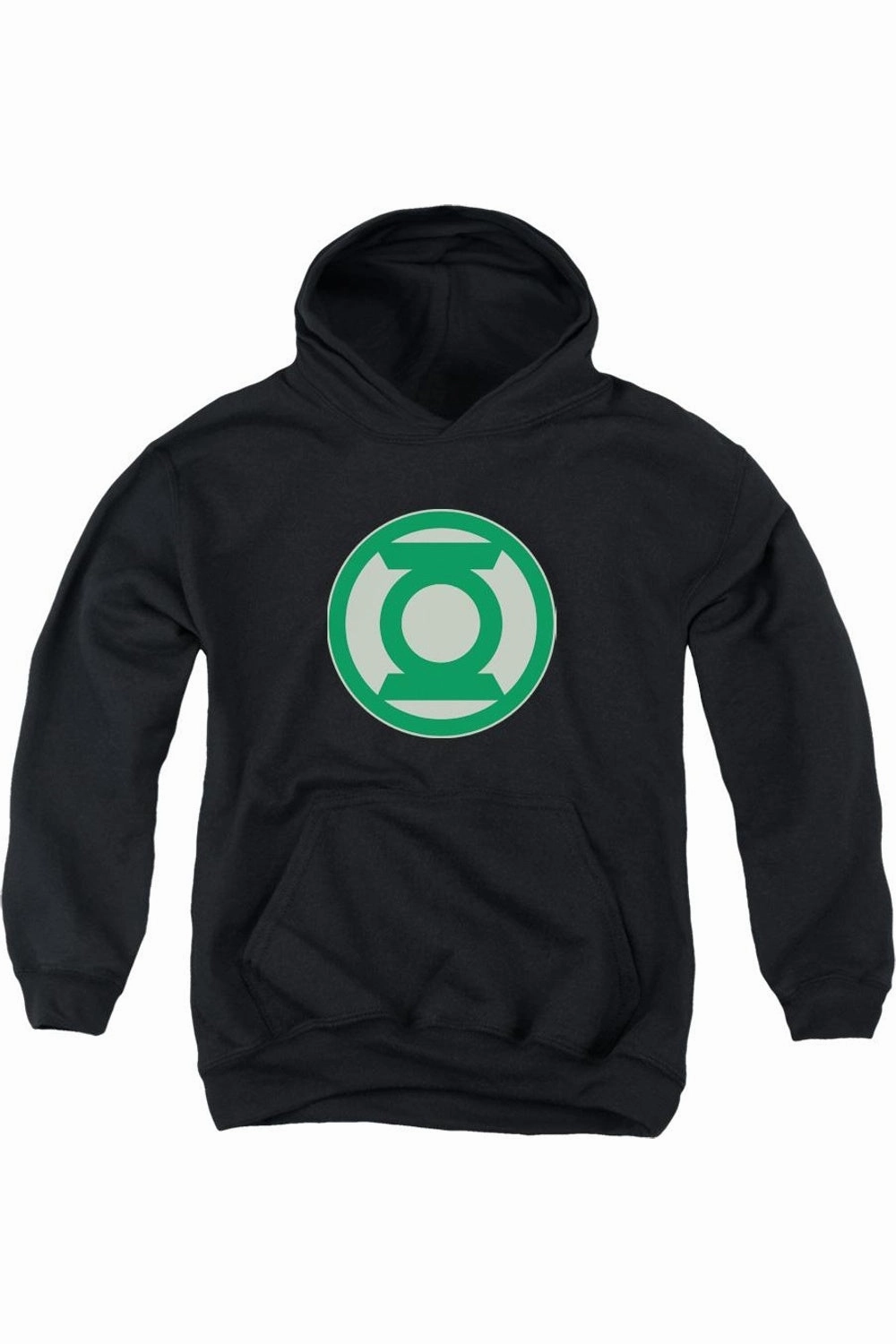 Green Lantern Green Symbol Youth Pull Over Hoodie / Hooded Sweatshirt graphic tees for boys, polo shirts boys