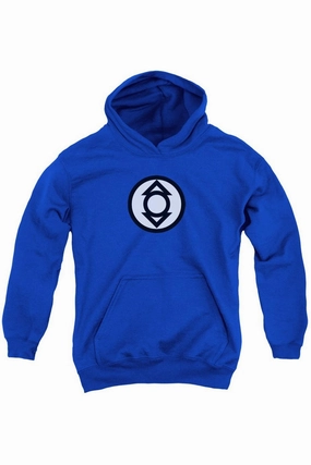 Green Lantern Indigo Tribe Youth Pull Over Hoodie / Hooded Sweatshirt graphic tees for boys, polo shirts boys