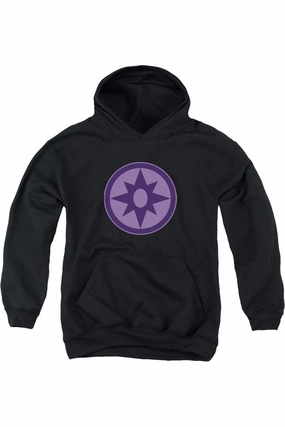 Green Lantern Sapphire Symbol Youth Pull Over Hoodie / Hooded Sweatshirt graphic tees for boys, polo shirts boys